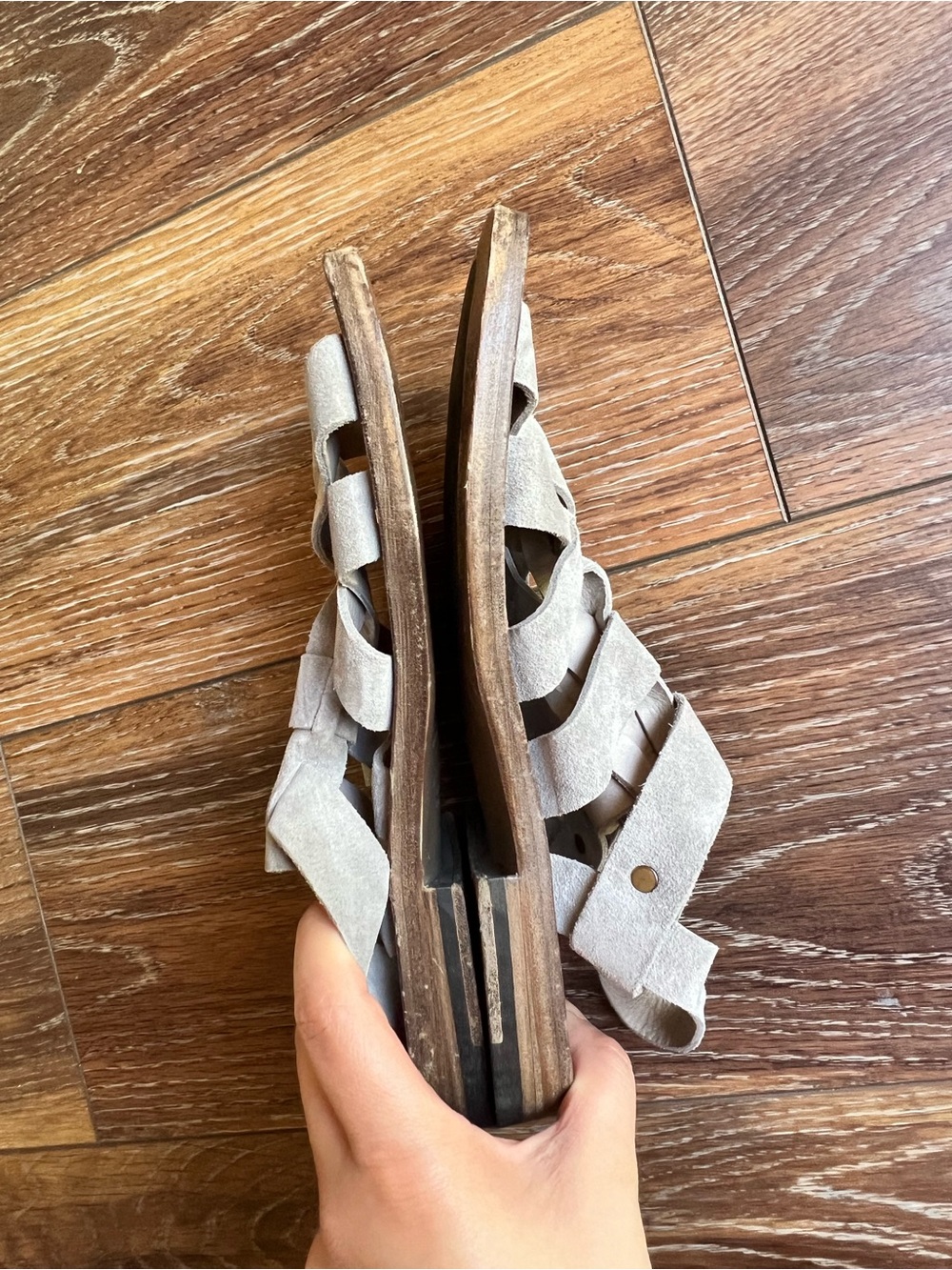 Officine Creative Fisherman Sandals Suede Leather Made In Italy EU 37.5 - Picture 7 of 10